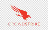 CrowdStrike logo featuring a red falcon in flight with the text CrowdStrike below